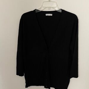 New York & Company Classic Black Cardigan